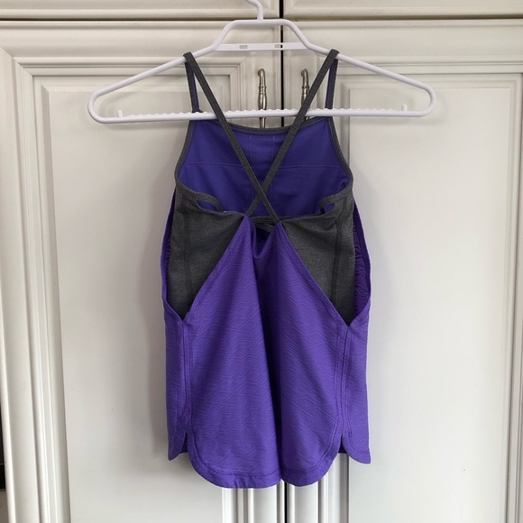 Ivivva by Lululemon girl’s tank top with bra liner - Picture 7 of 9